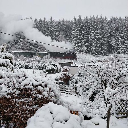 Ferienwohnung Bimmelbahn-Blick Neudorf  ภายนอก รูปภาพ