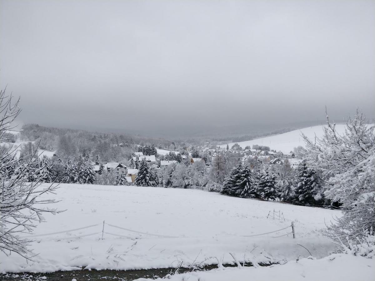 Ferienwohnung Bimmelbahn-Blick Neudorf  ภายนอก รูปภาพ
